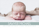 Sawyer Photo Birth Announcements Image 3 of 3